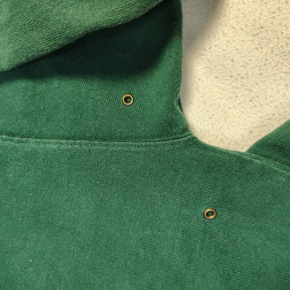 Vintage GAP Mens Quarter Zip Pullover Size M Green Cotton 90s Gorpcore Sweater - Picture 6 of 12